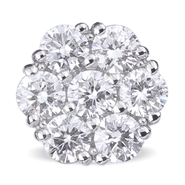 hwaon white gold pendant